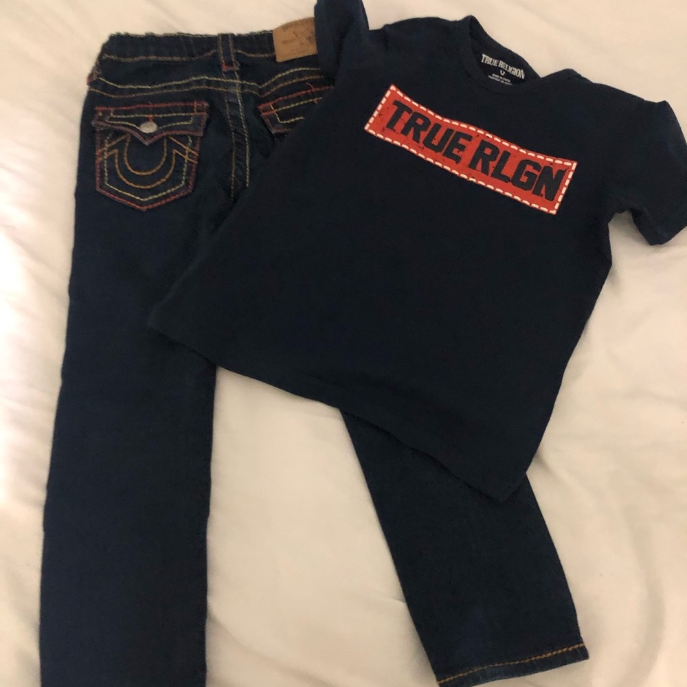 Little boys True religion set